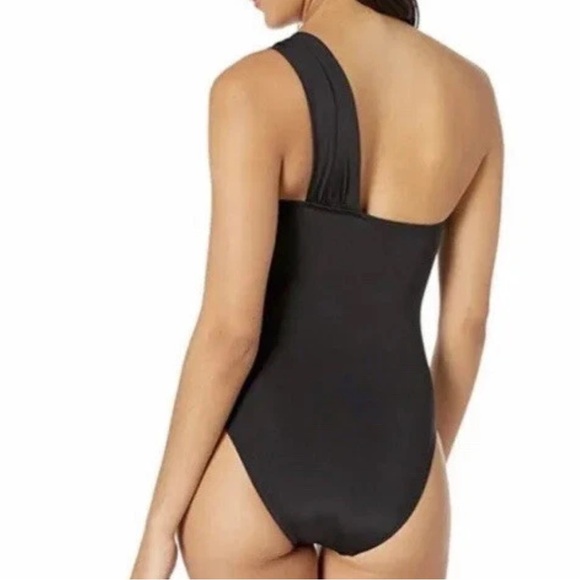 Trina Turk Getaway Keyhole One Shoulder Swimsuit - Picture 2 of 4